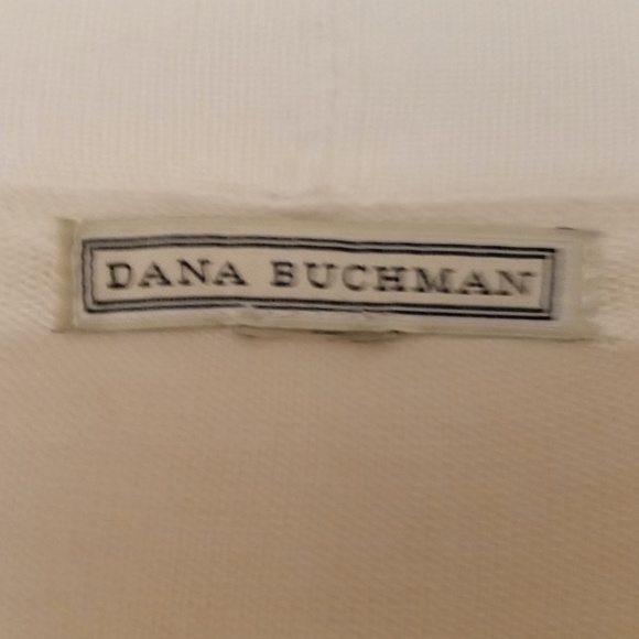 White Cotton bolero seater, Dana Buchman, size Large/Medium - Picture 2 of 2